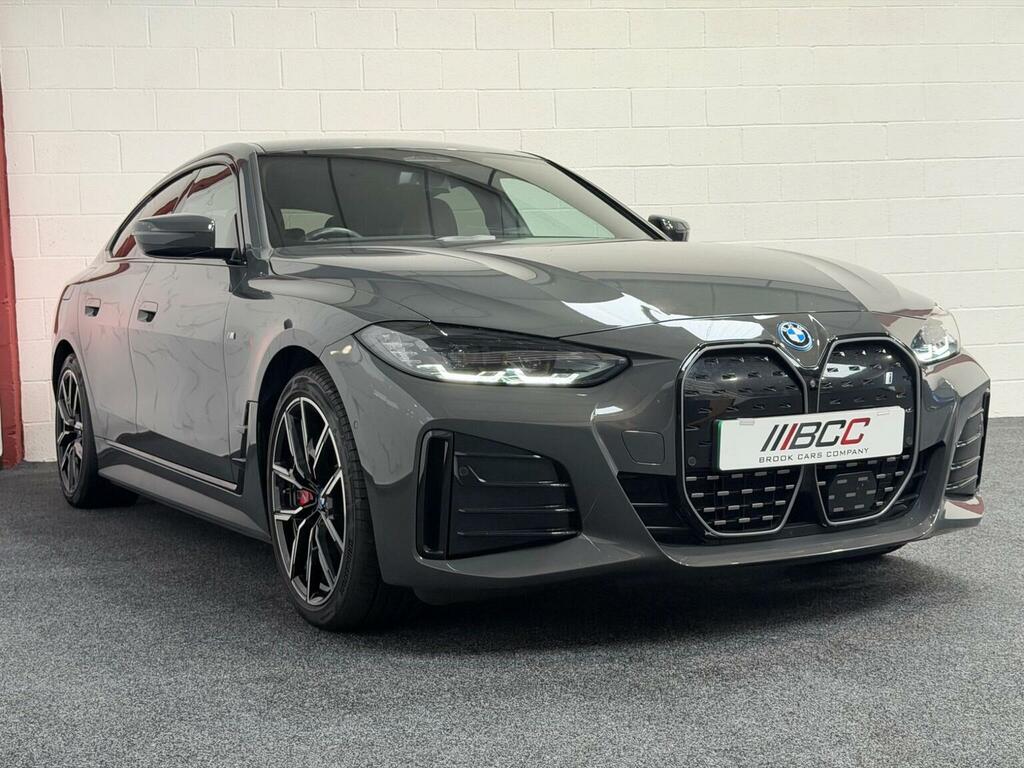 BMW i4 Hatchback 40 83.9Kwh M Sport Gran Coupe Edriv RE22BWU Grey #3