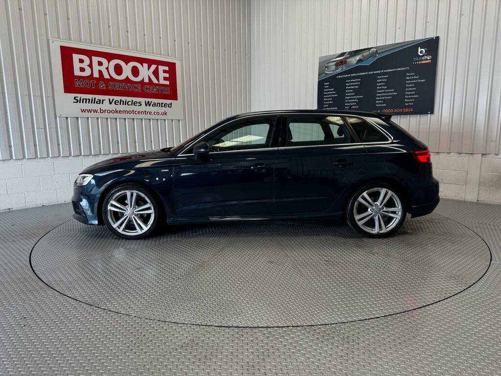Audi A3 2.0 Tdi Sport Sportback Euro 6 Silver #4