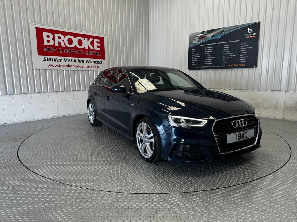 Audi A3 2.0 Tdi Sport Sportback Euro 6 Silver #1