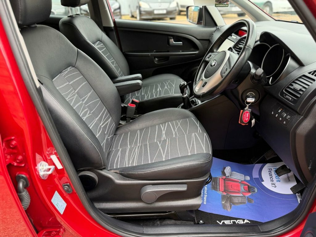 Kia Venga 1.4 1 Mpv Euro 6 Ss 89 Bhp Black #44
