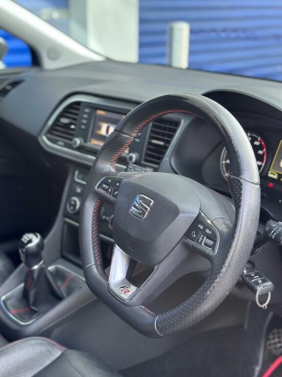 Seat Leon 2.0 Tdi Cr Fr Sport Tourer Euro Blue #9
