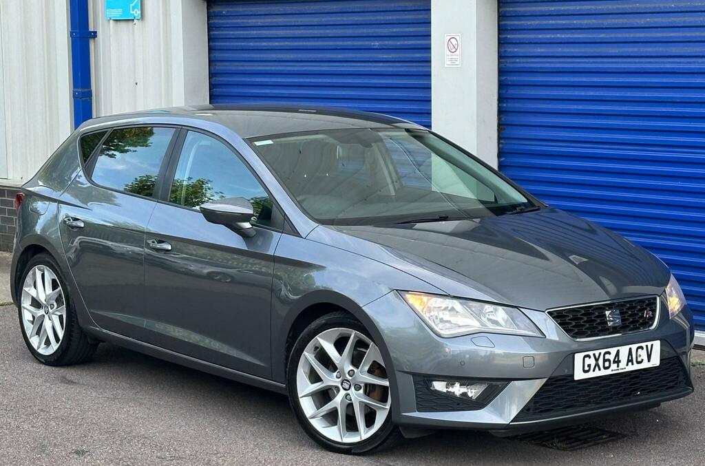 Seat Leon 2.0 Tdi Cr Fr Sport Tourer Euro Blue #7