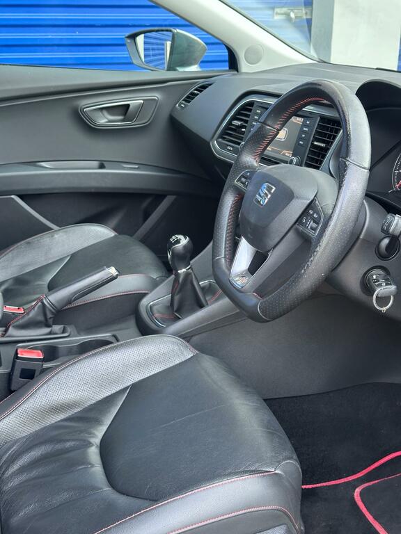 Seat Leon 2.0 Tdi Cr Fr Sport Tourer Euro Blue #10