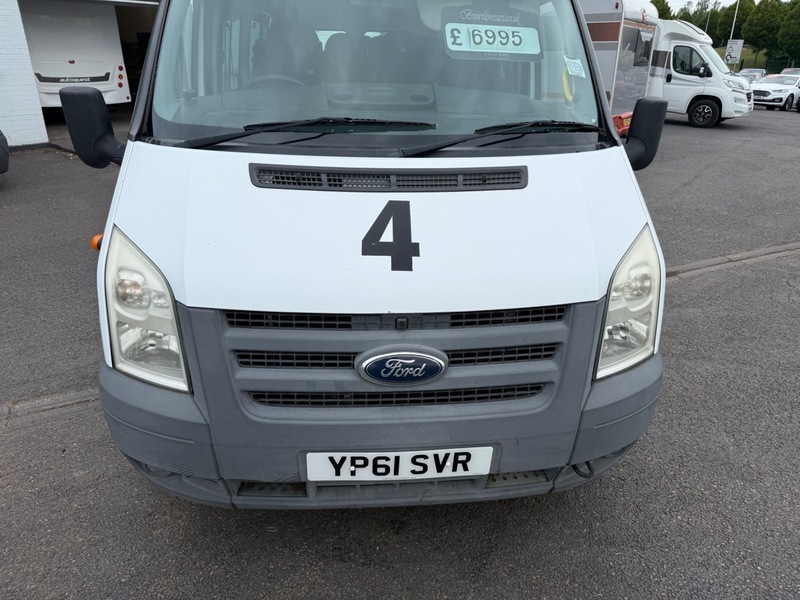 Ford Transit Custom 2.4Tdci T460 140 Bhp L4 Xlwb Jumbo Twin Wheel Pane Red #13