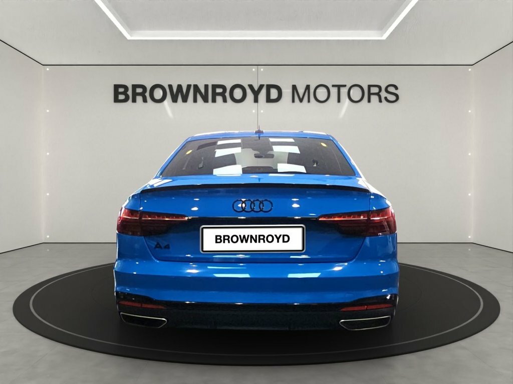 Audi A4 2L Black Edition KY71LWD Blue #3