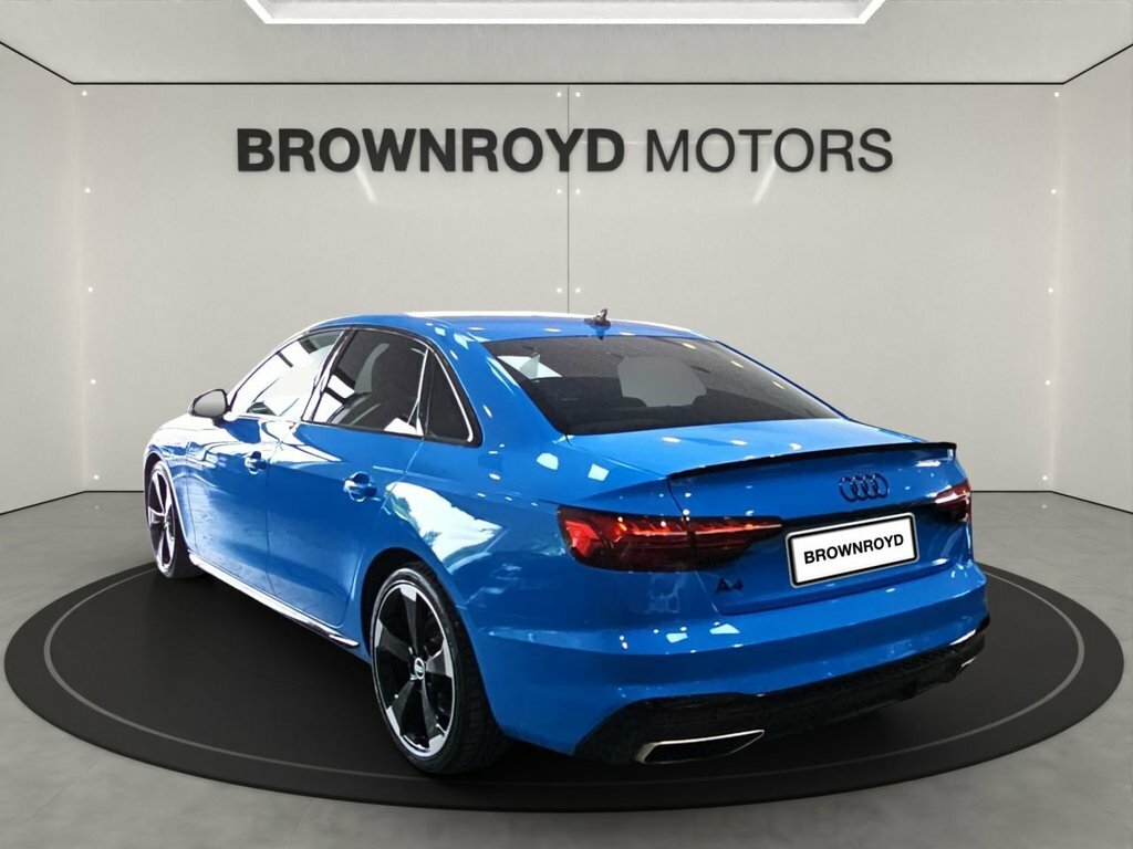 Audi A4 2L Black Edition KY71LWD Blue #4