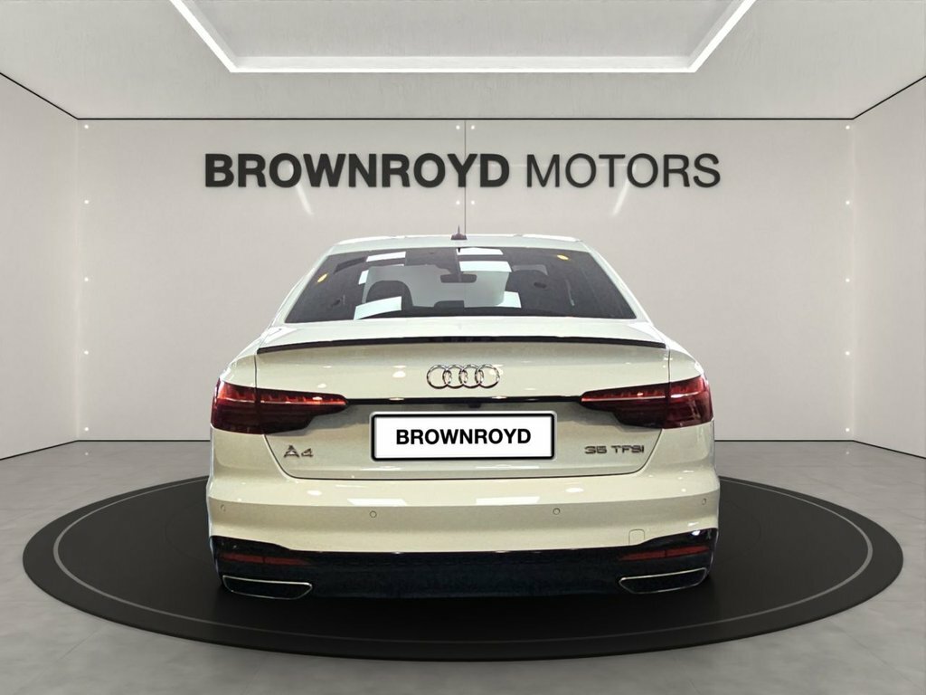 Audi A4 2L S Line GU23UMX White #4