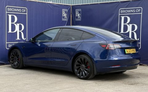 Tesla Model 3 Dual Motor Performance AJ23KND Blue #6
