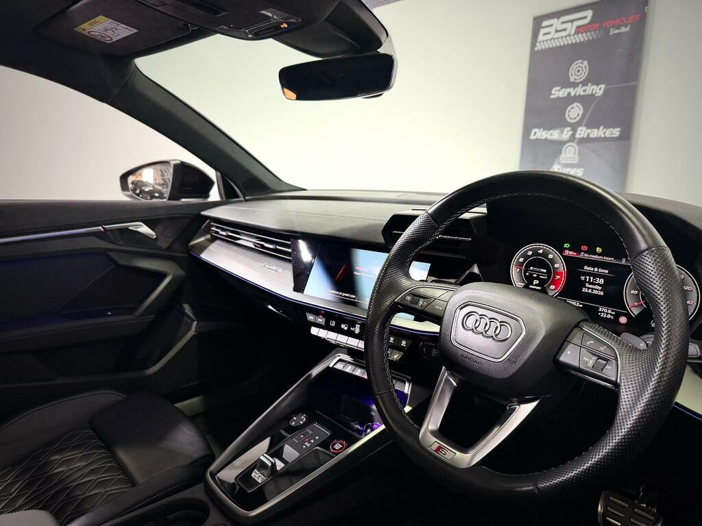 Audi S3 Audi S3 2022 72 Reg 2.0 Tfsi Vorsprung S Tronic Black #6