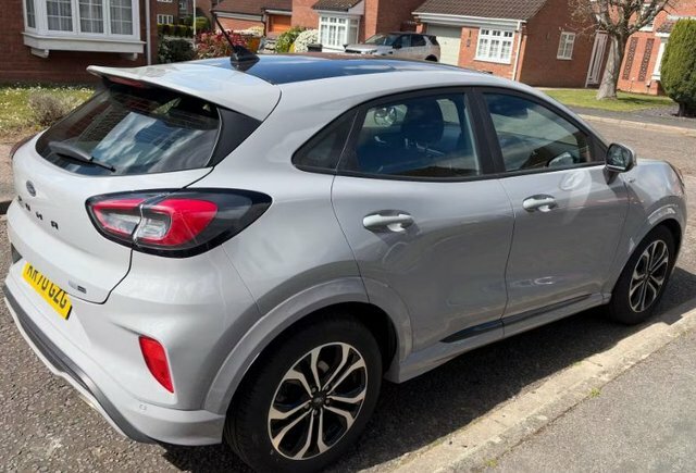 Ford Puma 2020 1.0T Ecoboost Mhev St-line Suv Man KR70GZG Grey #2
