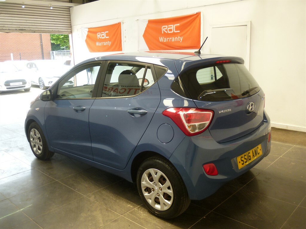 Hyundai I10 Se Blue #6