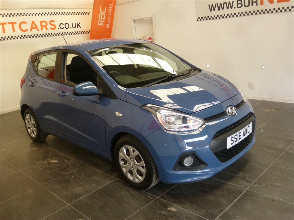 Hyundai I10 Se Blue #3