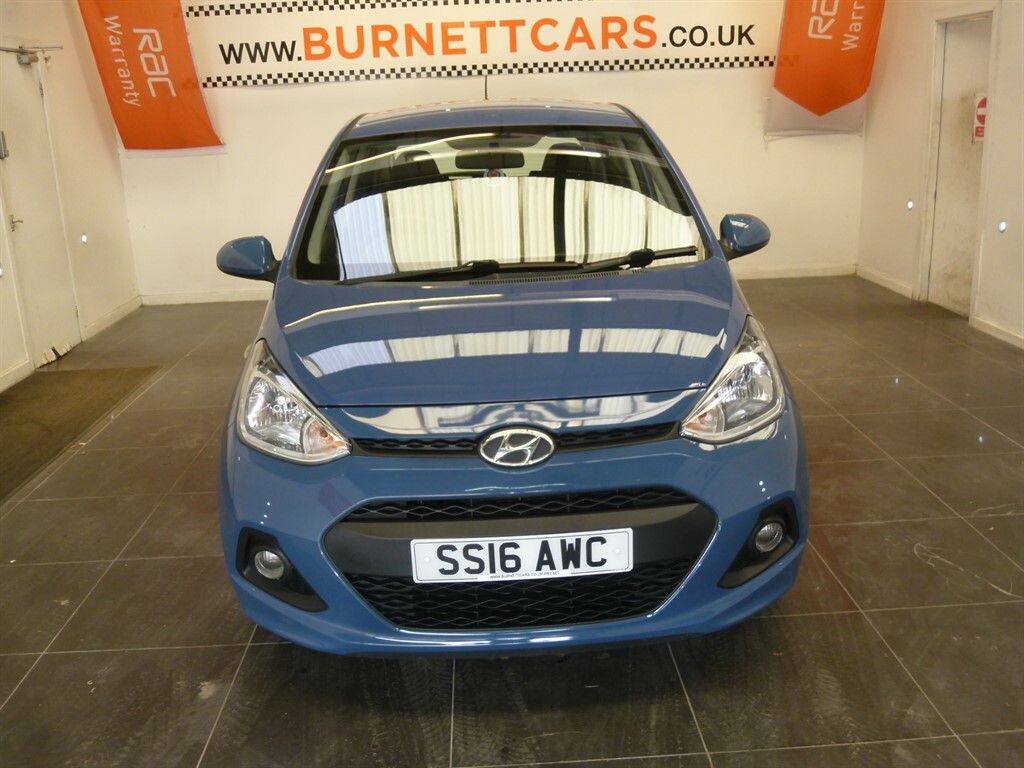 Hyundai I10 Se Blue #4