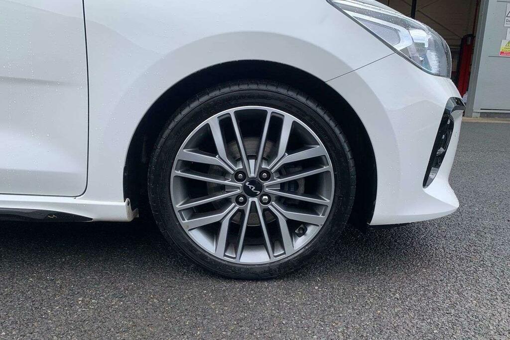 Kia RIO 1.0 T-gdi Mhev Gt-line S Hatchback Hybr White #6