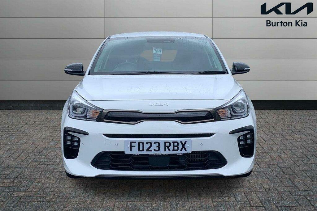 Kia RIO 1.0 T-gdi Mhev Gt-line S Hatchback Hybr White #5