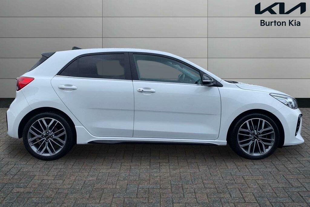 Kia RIO 1.0 T-gdi Mhev Gt-line S Hatchback Hybr White #3