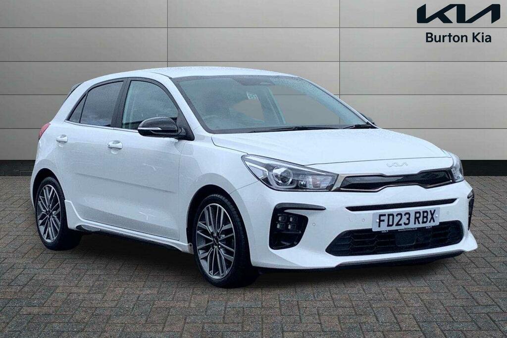 Kia RIO 1.0 T-gdi Mhev Gt-line S Hatchback Hybr White