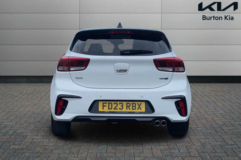 Kia RIO 1.0 T-gdi Mhev Gt-line S Hatchback Hybr White #4