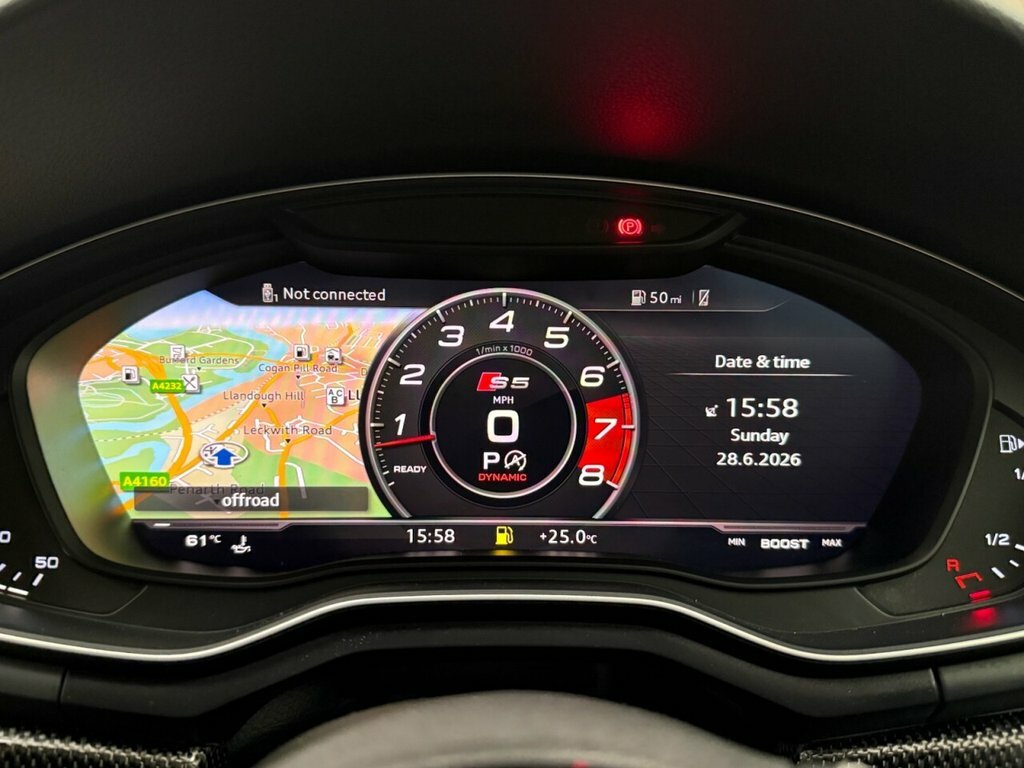 Audi S5 3.0 Tfsi V6 Cabriolet Tiptronic Quattro Euro 6 S Black #31