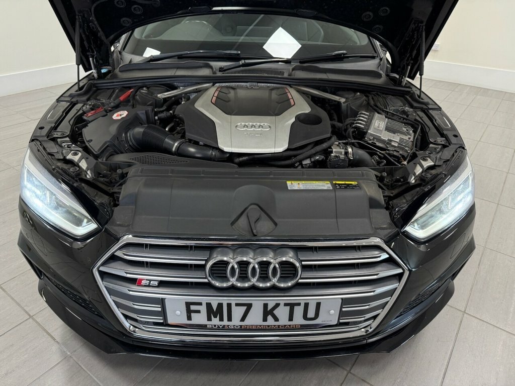 Audi S5 3.0 Tfsi V6 Cabriolet Tiptronic Quattro Euro 6 S Black #38