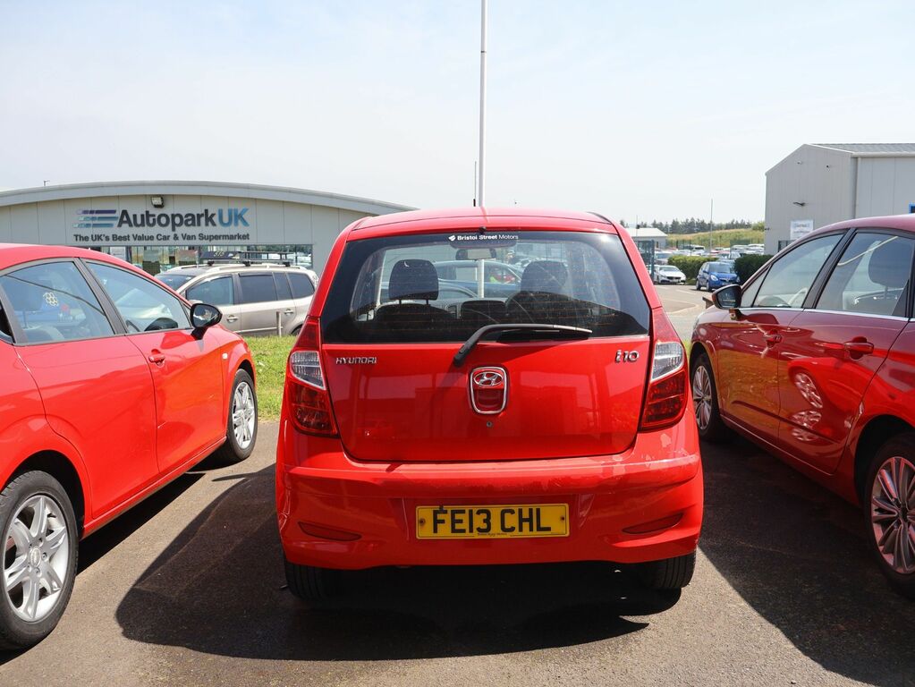 Hyundai I10 2013 1.2 Classic Hatchback Euro Red #4