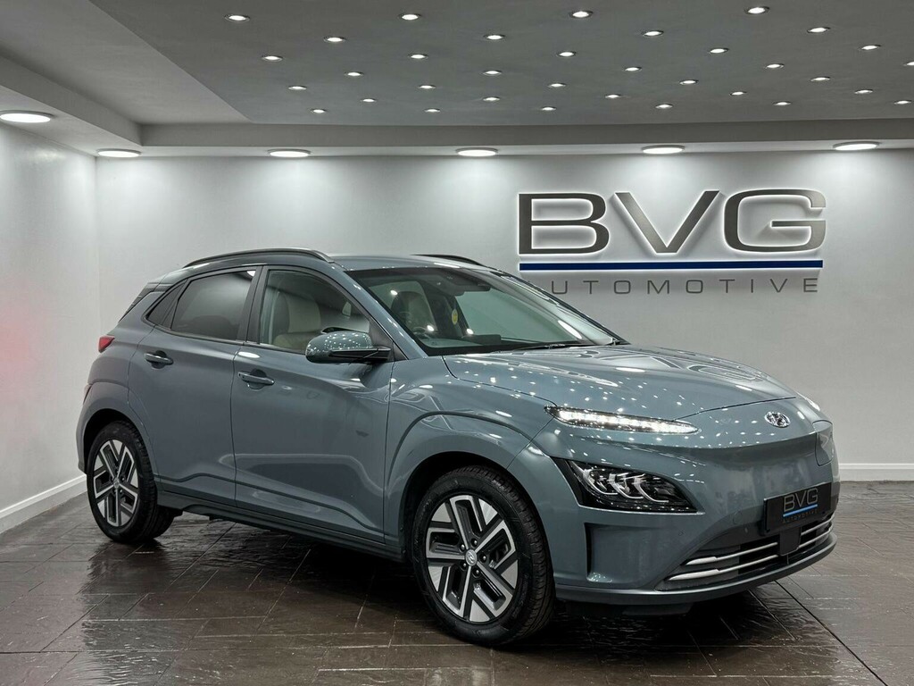 Hyundai Kona Suv 64Kwh Premium 10.5Kw Charger 2022 NX72XGZ Green