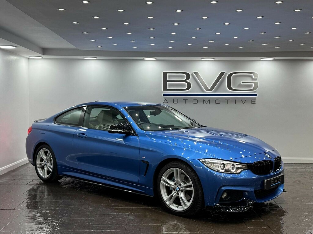 BMW 4 Series Gran Coupe Coupe 2.0 420D M Sport Euro 6 Ss 2016 RE16UUO Blue