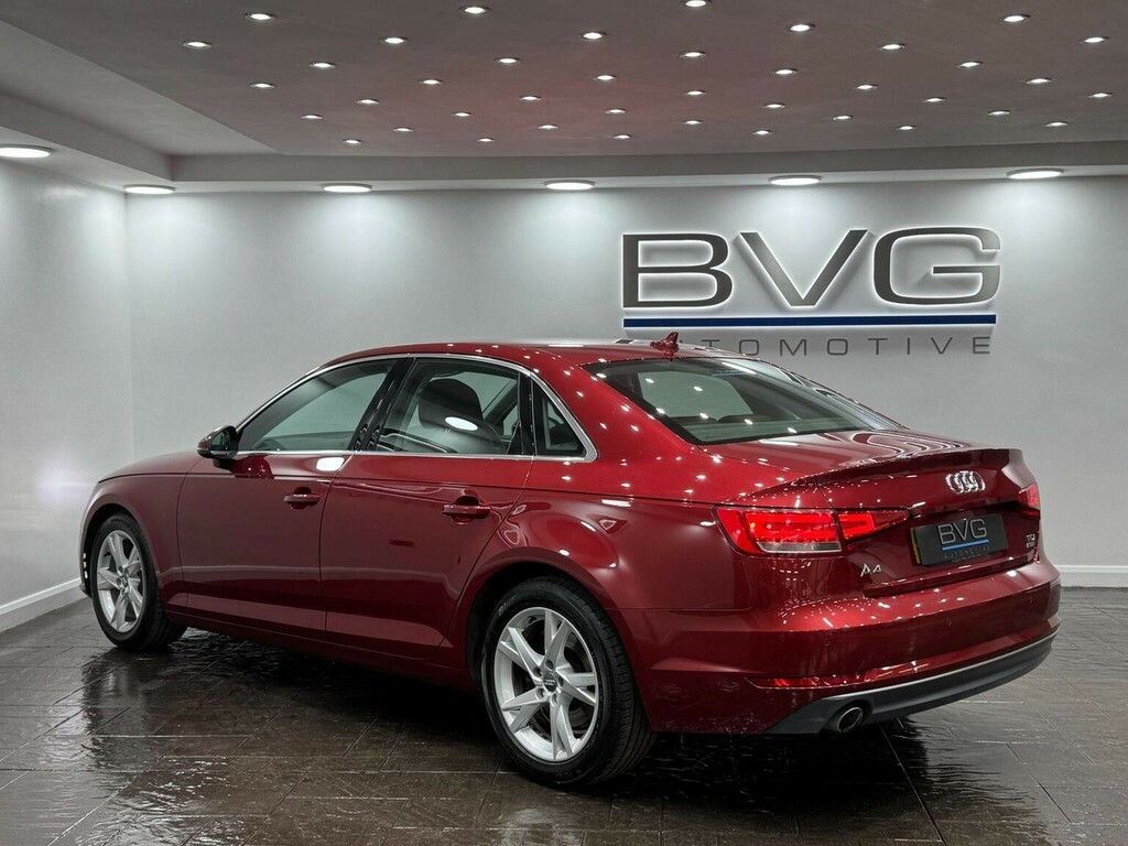 Audi A4 Saloon 2.0 Tdi Ultra Se Euro 6 Ss 201767 FV67OPT Red #6