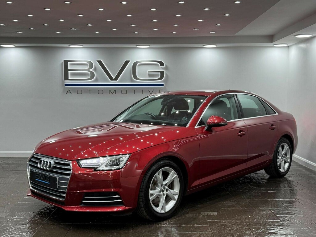 Audi A4 Saloon 2.0 Tdi Ultra Se Euro 6 Ss 201767 FV67OPT Red #3