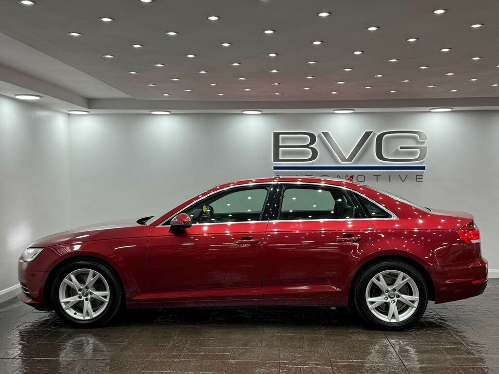 Audi A4 Saloon 2.0 Tdi Ultra Se Euro 6 Ss 201767 FV67OPT Red #5