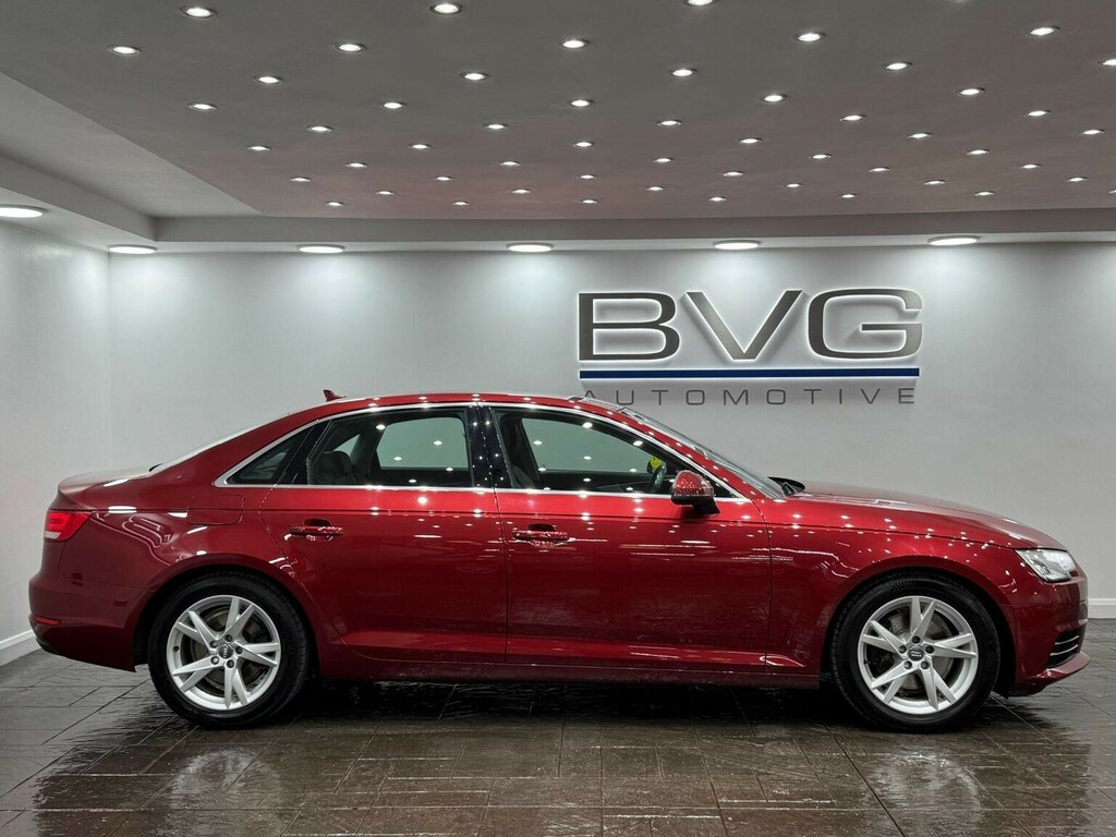Audi A4 Saloon 2.0 Tdi Ultra Se Euro 6 Ss 201767 FV67OPT Red #4