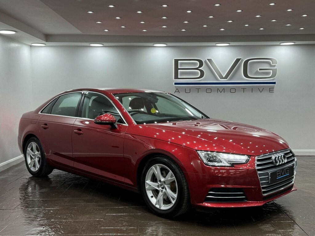 Audi A4 Saloon 2.0 Tdi Ultra Se Euro 6 Ss 201767 Red