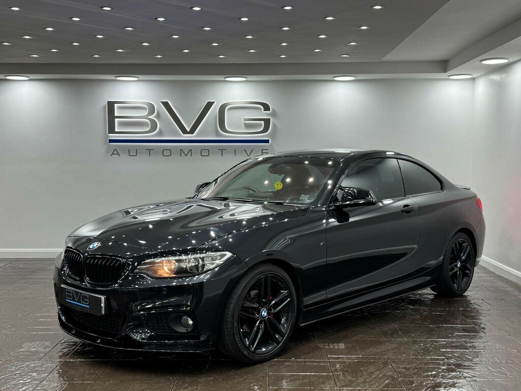 BMW 2 Series 2.0 218D M Sport Euro 6 Ss Black #3