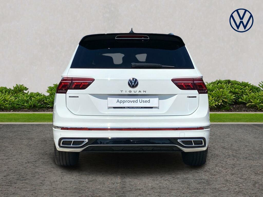 Volkswagen Tiguan Allspace 2.0 Tsi 4Motion R-line Dsg White #4