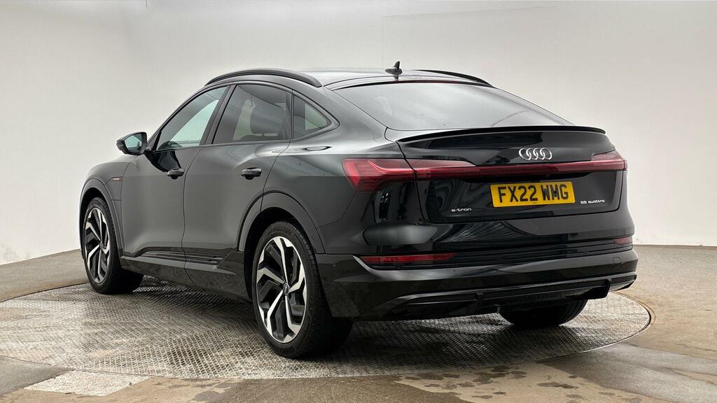 Audi E-tron Sportback Black Edition 55 Quattro 30000 Kw Black #2