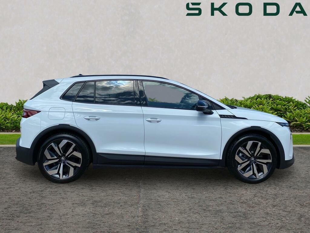 Skoda Elroq 82Kwh 85 Sportline White #5