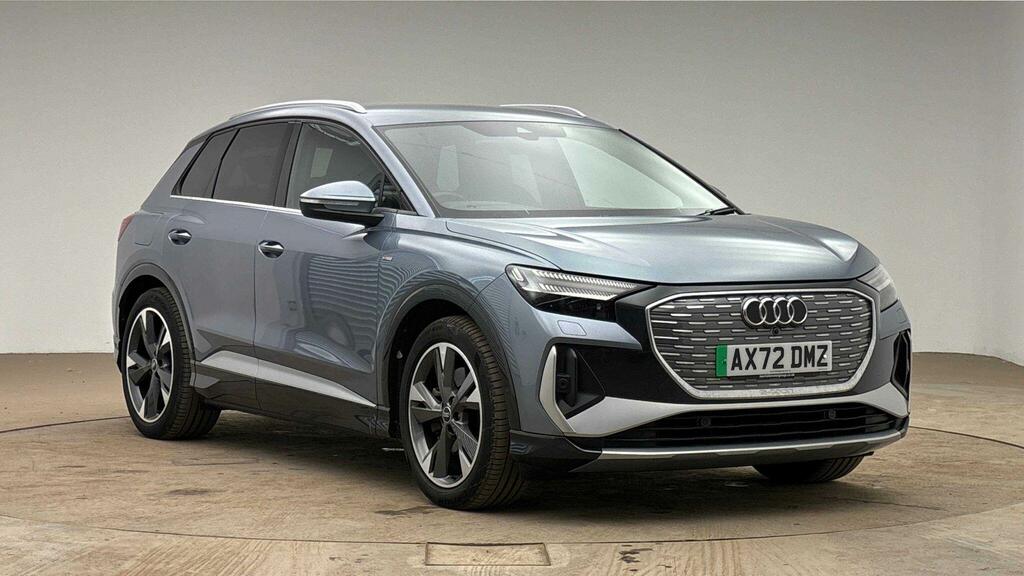 Audi Q4 E Tron Q4 S Line 40 E-tron 15000 Kw Blue