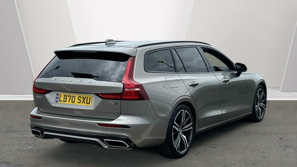 Volvo V60 T4 R-design Plus Very Low Mileage Rear Grey #2