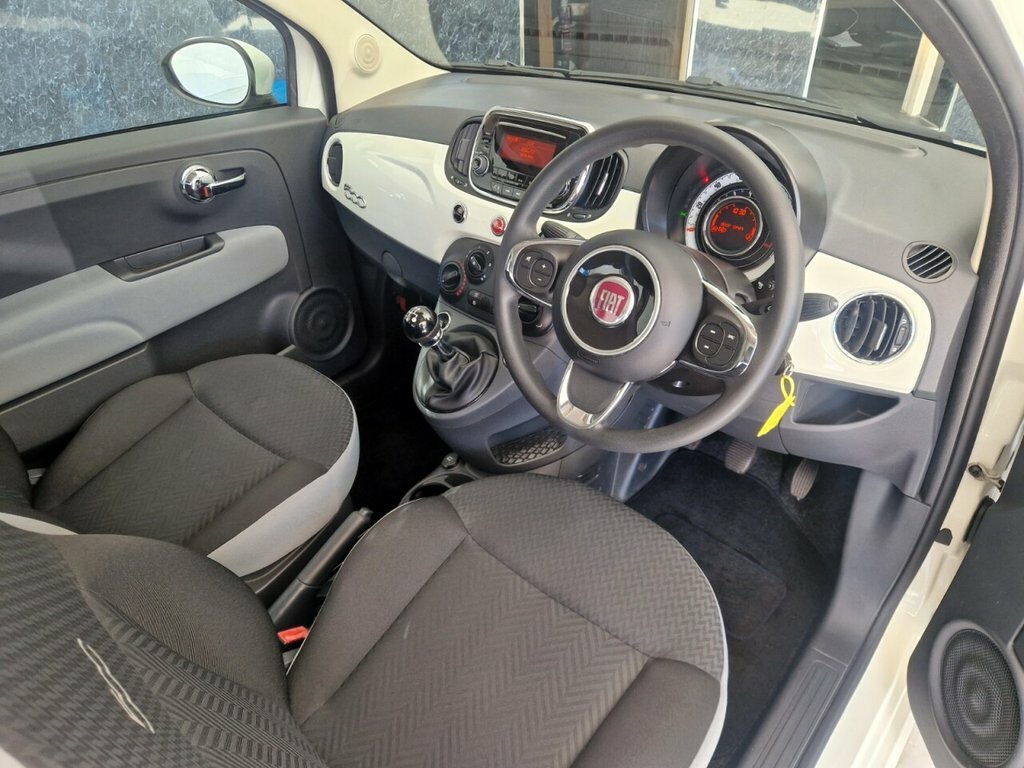 Fiat 500 Pop Star ET17LNN White
