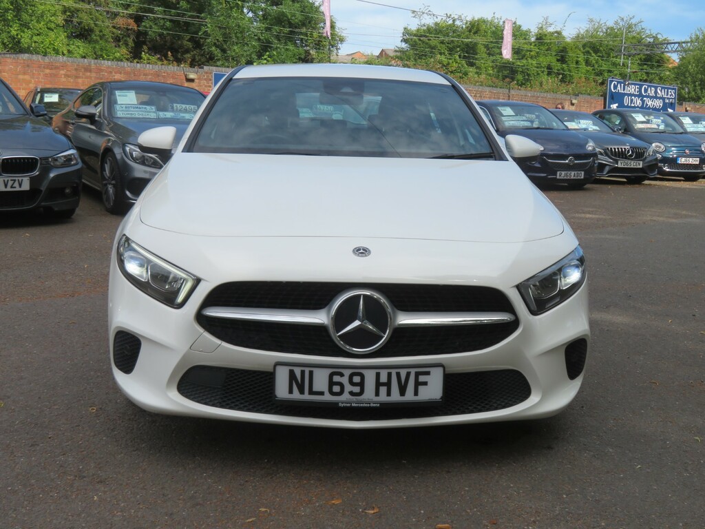 Mercedes-Benz A Class A 180 D Sport Premium NL69HVF White #2