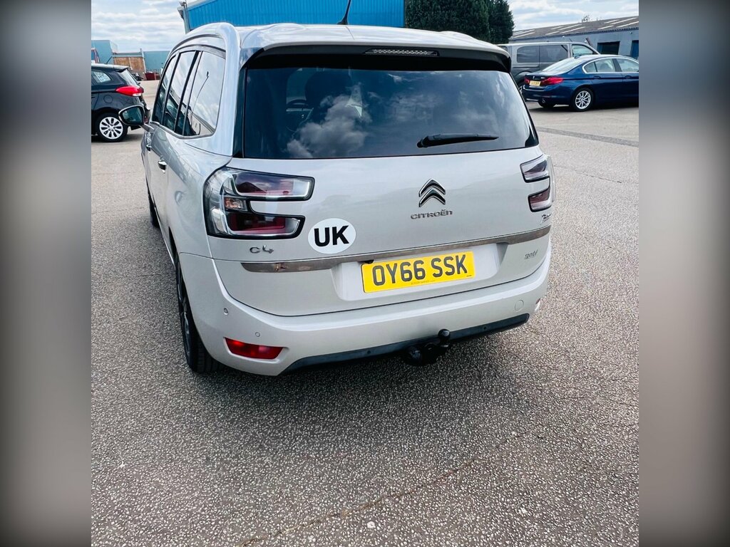 Citroen Grand C4 Picasso 1.6 Bluehdi Flair Eat6 Euro 6 Ss Beige #6