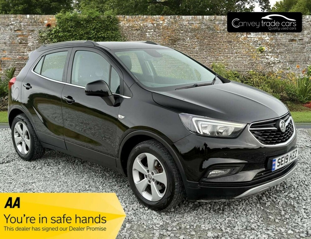 Vauxhall Mokka X Suv 1.4I Turbo Ecotec Elite Nav Euro 6 Ss SE19HZZ Black