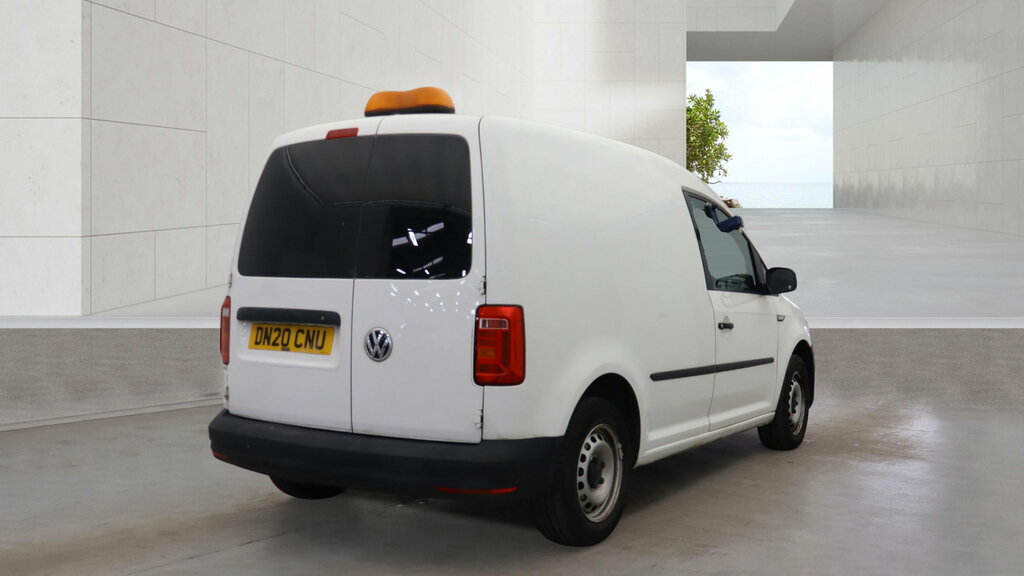 Volkswagen Caddy 2.0 Tdi C20 Startline Panel Van White #3