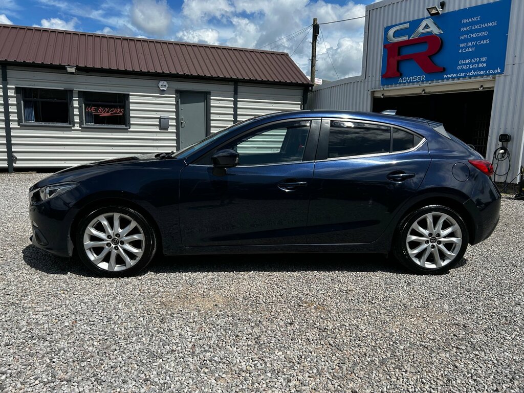 Mazda 3 2.2 Skyactiv-d Sport Nav Hatchback Manu Blue #5