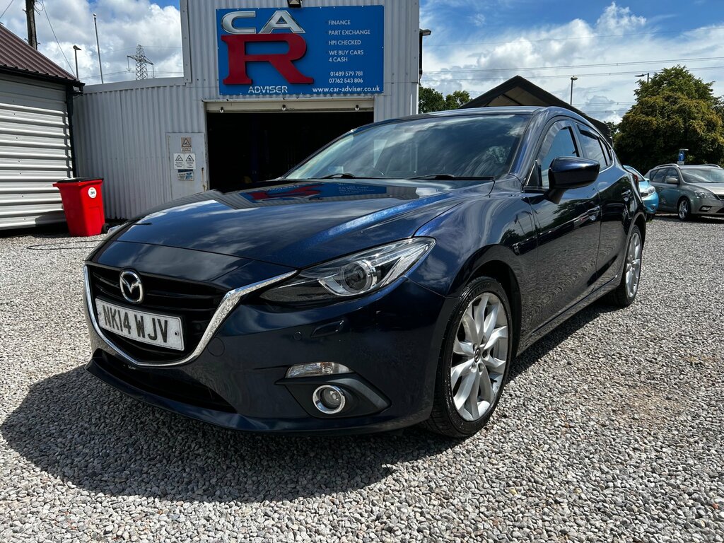 Mazda 3 2.2 Skyactiv-d Sport Nav Hatchback Manu Blue #4