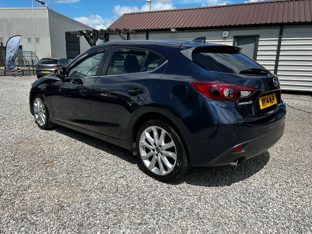 Mazda 3 2.2 Skyactiv-d Sport Nav Hatchback Manu Blue #6