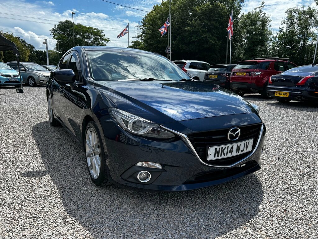 Mazda 3 2.2 Skyactiv-d Sport Nav Hatchback Manu Blue #2