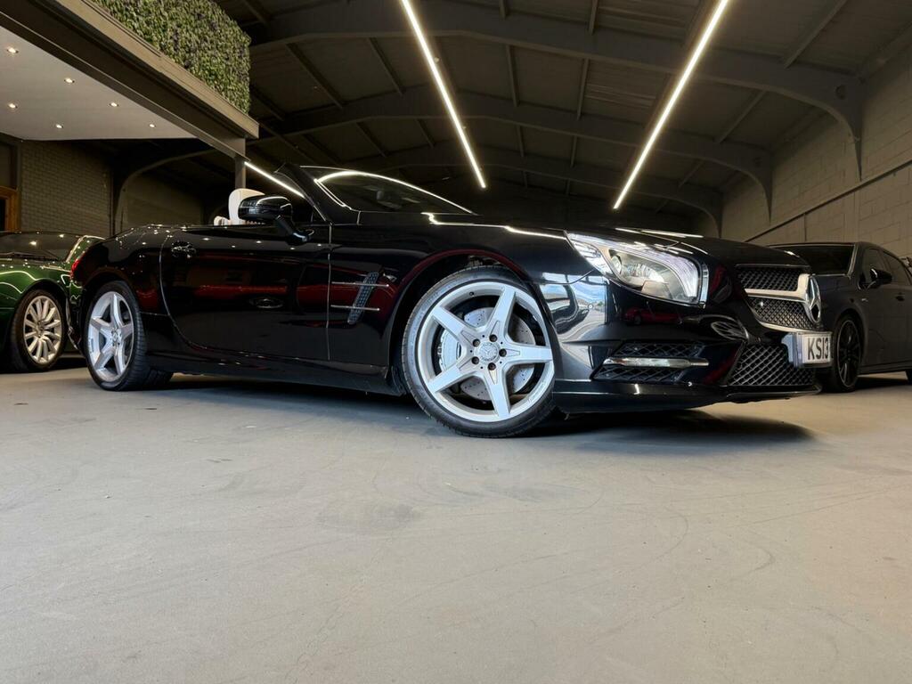 Mercedes-Benz SL Class 3.5 Sl350 V6 Blueefficiency G-tronic Euro 5 Ss Black #5