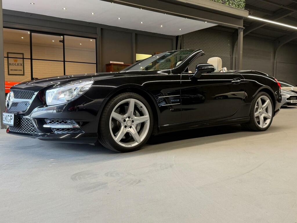 Mercedes-Benz SL Class 3.5 Sl350 V6 Blueefficiency G-tronic Euro 5 Ss Black