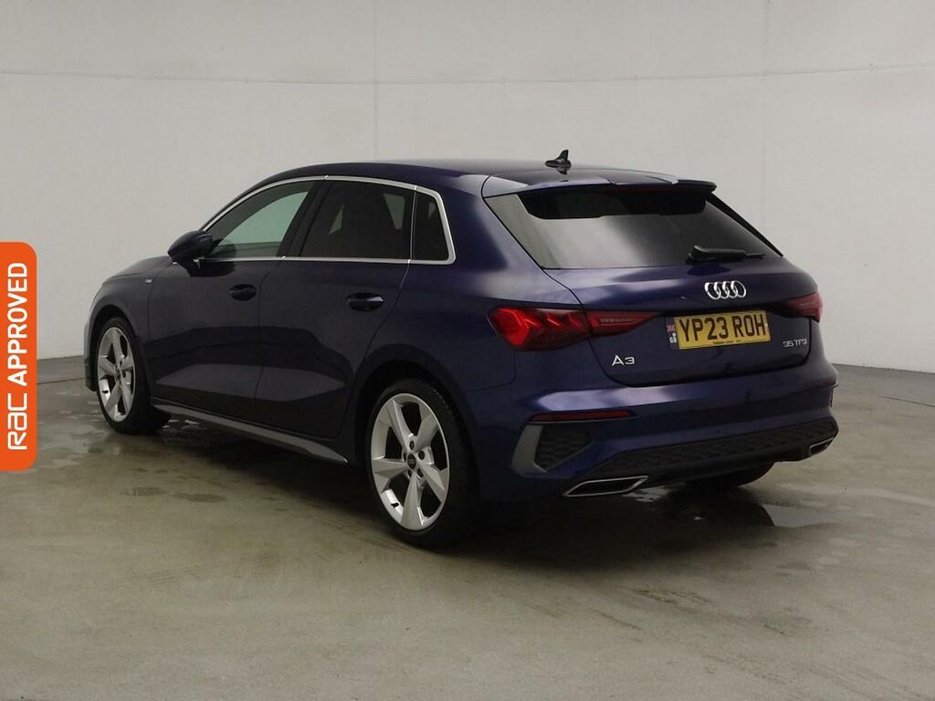 Audi A3 1.5 Tfsi 35 S Line Sportback Eur YP23ROH Blue #4